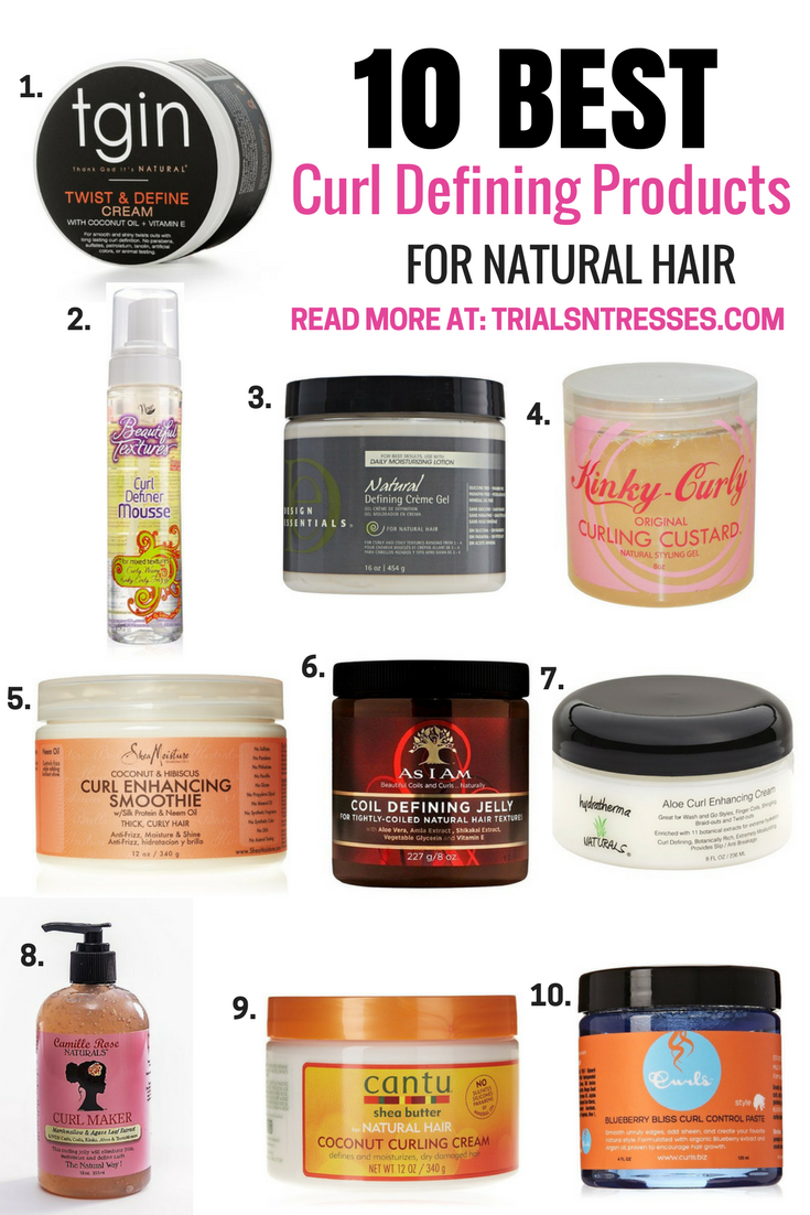 10 Best Curl Defining Products For Natural Hair - Millennial in Debt