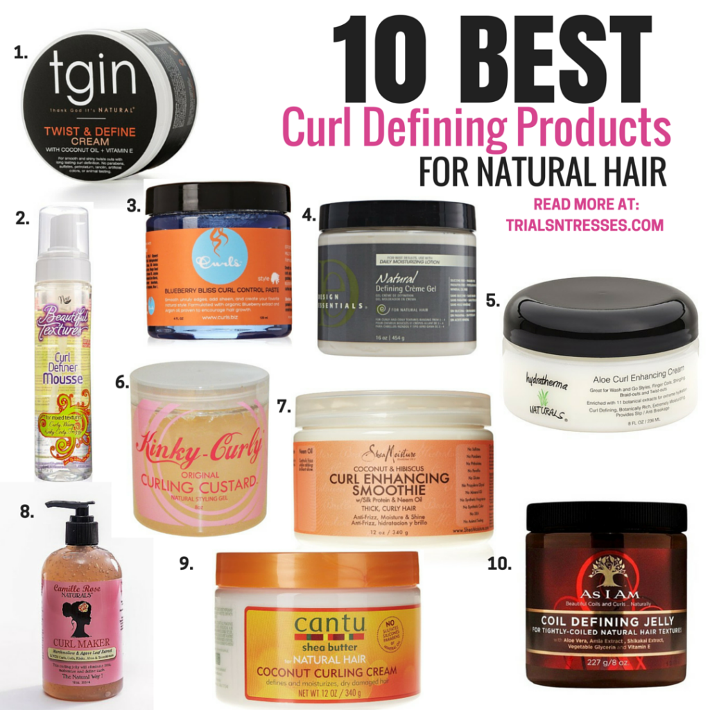 10 Best Curl Defining Products For Natural Hair | Millennial in Debt