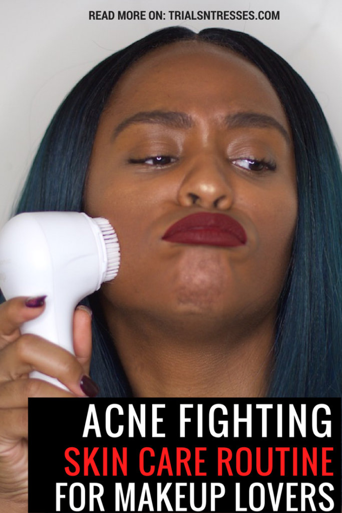 acne fighting skin care routine 