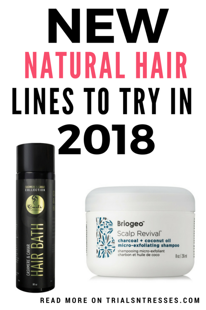 new natural hair lines