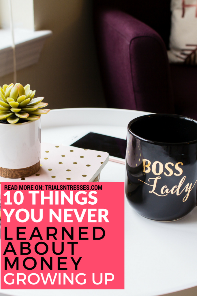 things you never learned about money