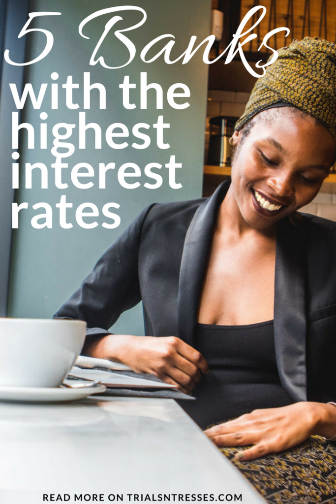 banks with the highest interest rates