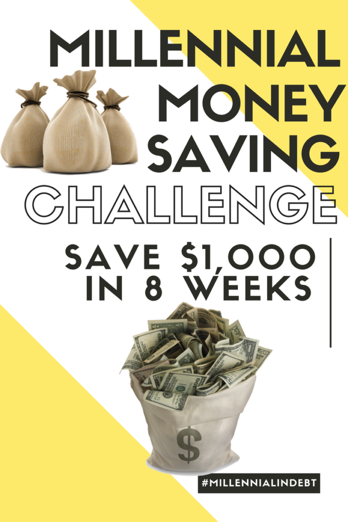 millennial money saving challenge