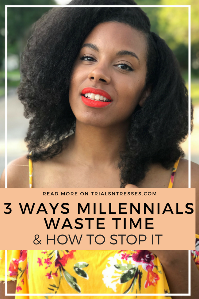 millennials waste time
