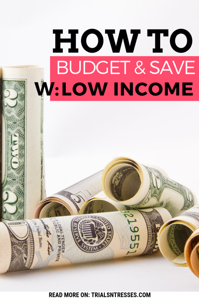 budget and save with low income 