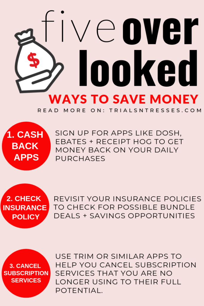 overlooked ways to save money
