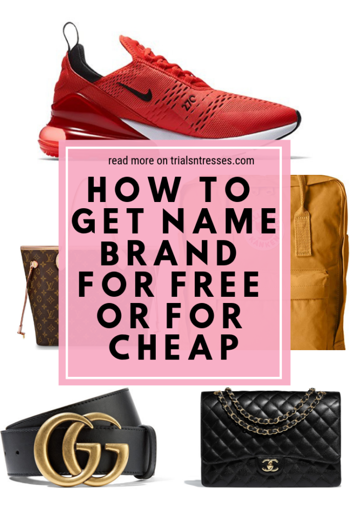 name brand for free