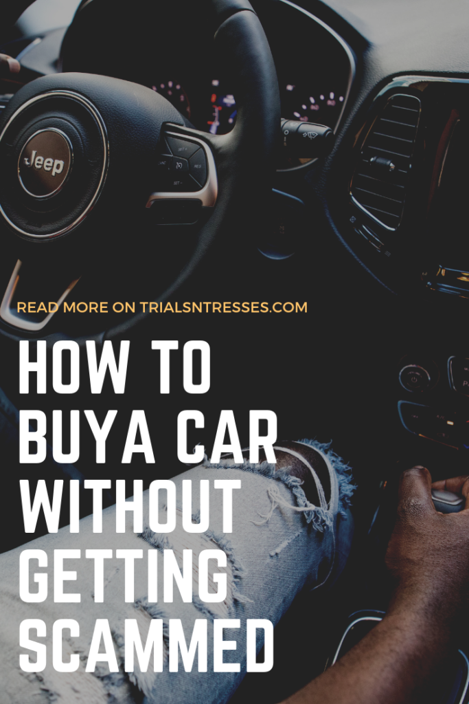 buy a car without getting scammed