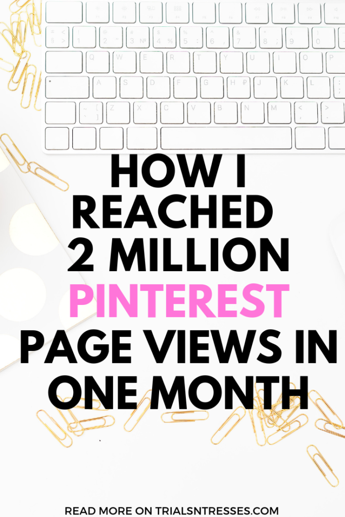 Pinterest Monthly Views