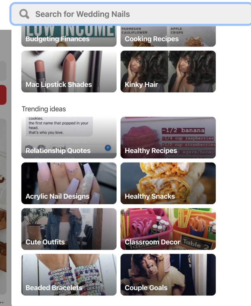 pinterest page views